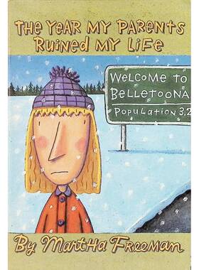 英语原版书TheYearMyParentsRuinedMyLife儿童文学幽默小说适读710岁讲述女孩面对生活变故的内心挣扎和成长故事适合所有经历过