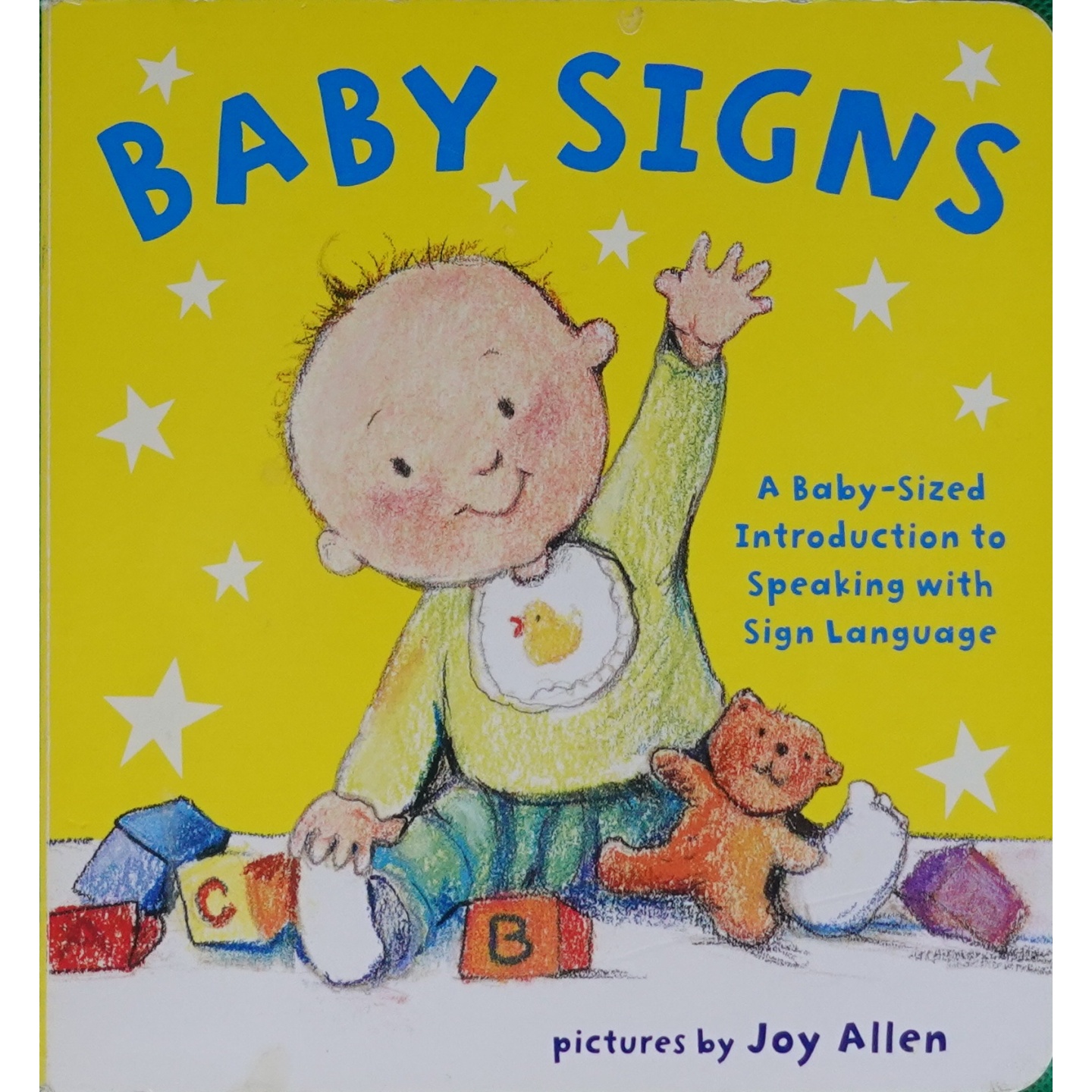 乔伊艾伦创作的宝宝手语绘本原版书英语亲子共读育儿启蒙硬纸板书适合02岁婴幼儿学习基础手语促进亲子沟通戴尔少儿出版社出版