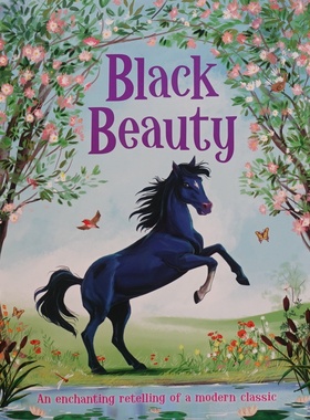 英语原版书黑骏BlackBeauty绘本经典儿童文学动物故事适合710岁儿童阅读讲述马匹黑骏的成长经历培养同情心同理心理解友谊真谛