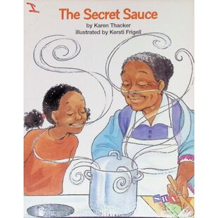 英语原版 温馨祖孙亲情故事亲子共读家庭生活烹 书TheSecretSauce秘制酱汁绘本卡伦萨克尔著柯尔斯蒂弗里杰尔绘麦格劳希尔教育出版