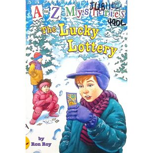 原版书AtoZMysteries系列幸运彩票英语侦探小说适合710岁儿童阅读亲子共读培养逻辑思维提高阅读理解能力跟随DinkJosh和RuthRose