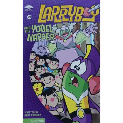 Larryboy and the Yodelnapper by Kent Redeker平装Zonderkidz拉里博伊和尤德尔纳珀