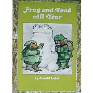 青蛙和蟾蜍原版书英语绘本凯迪克奖获奖作品FrogandToad亲子共读适读36岁温暖友谊故事四季变化生活常识情绪管理严格遵循要求标