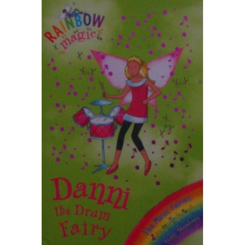 Danni the Drum Fairy by Daisy Meadows平装Orchard Books鼓仙子丹尼仙子