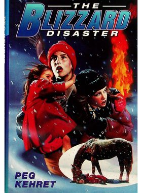 英语原版书噩梦系列暴风雪灾难FRIGHTMARES儿童冒险章节书佩格克雷特著适合710岁孩子阅读讲述詹尼斯在暴风雪中保护马匹的感人故