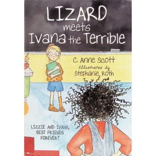 小苹果系列英语原版书莉齐遇上可怕的伊凡娜绘本适合小学生阅读的幽默校园故事讲述友谊与沟通的成长故事学乐出版社出版