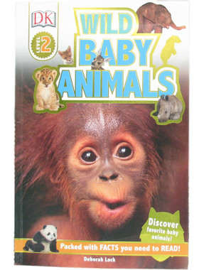DK阅读者系列2级原版引进英语科普绘本野生幼崽动物适合710岁儿童阅读的动物百科读物包含真实动物照片和趣味知识帮助孩子了解野