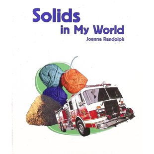 英语原版书旅行系列我世界中的固体科学启蒙亲子共读彩色科普读物适合710岁儿童JoanneRandolph著认识固体大小形态区分物质三种