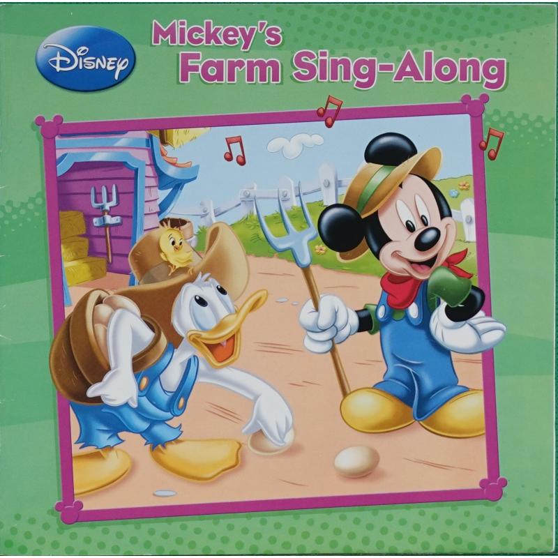 Mickeys Farm Sing-Along by Dalmatian Press平装Dalmatian Press米奇的农场欢唱