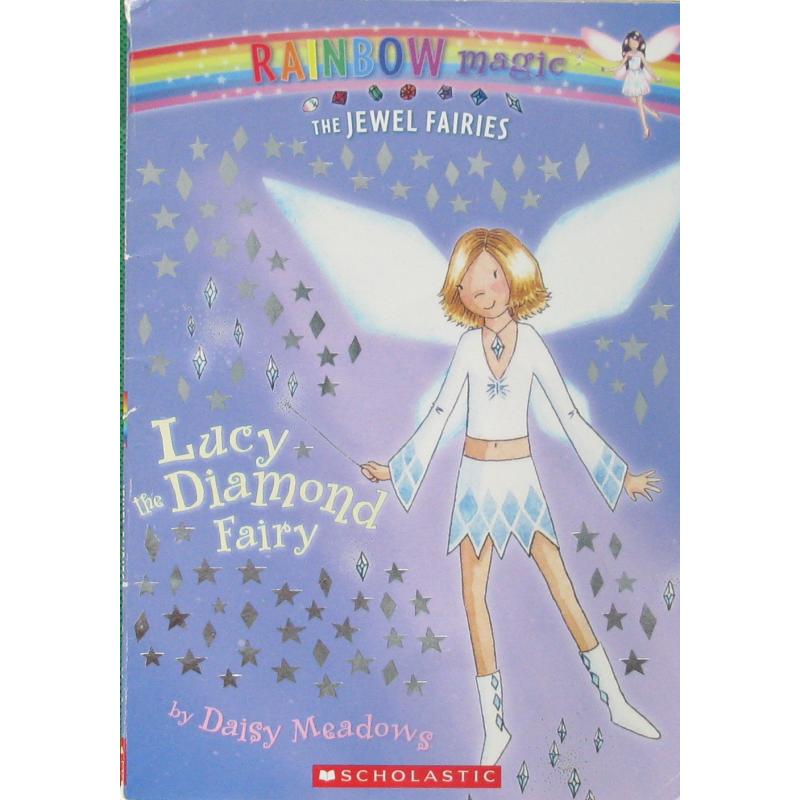 Lucy:The Diamond Fairy by Daisy Meadows平装Scholastic露西钻石仙子仙子
