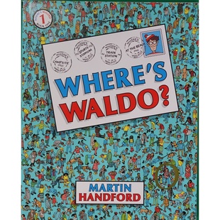 書威利在哪里系列Waldo繪本馬丁漢德福特著親子共讀視覺發(fā)現(xiàn)游戲書鍛煉觀察力專注力適合36歲兒童男女通用 英語原版