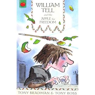 英语原版书果园神话系列WilliamTell民间传说冒险故事章节书适合710岁小读者黑白插图版讲述瑞士英雄威廉泰尔用十字弓射中儿子头