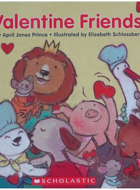 英语原版书ValentineFriends卡特威尔图书系列儿童绘本适合36岁亲子共读温馨有趣的动物朋友情人节故事传递友谊和爱的美好情感学