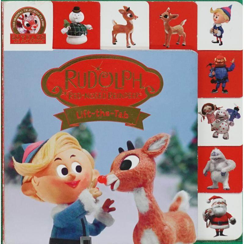 rudolph the red-nosed reindeer lift-the-tab by roger priddy木