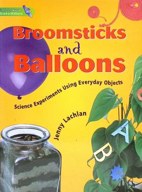 英语原版书读写世界卫星系列Broomsticks趣味科学实验绘本珍妮拉克伦著鲁珀特哈特斯利绘适合710岁儿童阅读的科学实验书籍通过