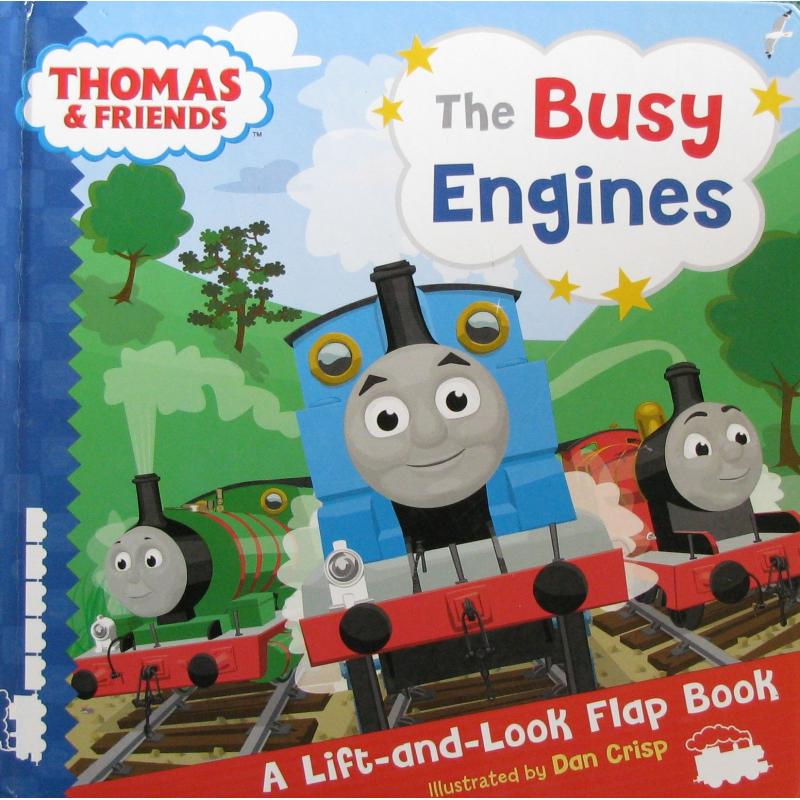 The Busy Engines by Egmont Books木板书Egmont托马斯与小伙伴:忙碌的火车托马斯-封面