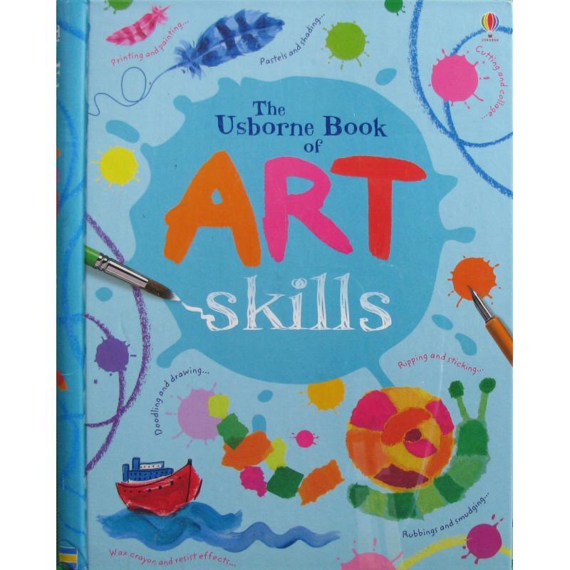 The Usborne Book of Art Skills by Fiona Watt精装Usbo
