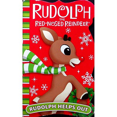 英文原版图书圣诞驯鹿绘本