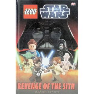 乐高星球大战原版书西斯的复仇英语绘本科幻冒险系列适合710岁儿童阅读的乐高星球大战主题绘本通过乐高积木形式再现电影经典场