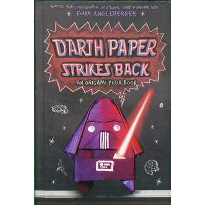 Darth Paper Strikes Back: An Origami Yoda Book by Tom Angleberger精装Harry N. Abrams  Inc.达斯纸反击:折纸尤达书