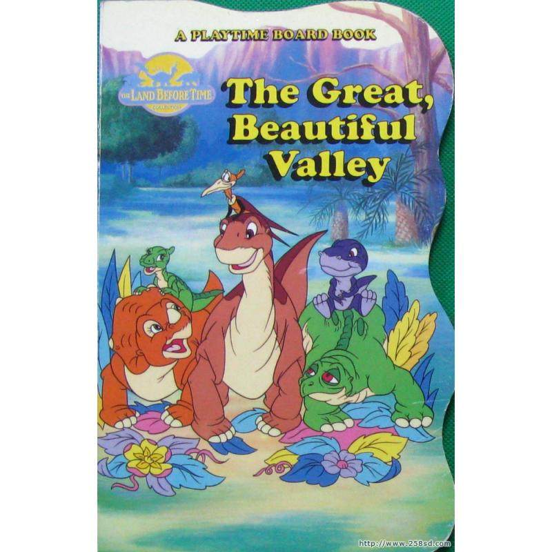 the great beautiful valley land before time by anne daw木板书lan