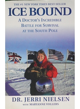 英语原版书ICEBOUND讲述杰里尼尔森医生在南极与乳腺癌抗争的真实故事纽约时报畅销书第一名适合1114岁青少年阅读的非虚构文学传