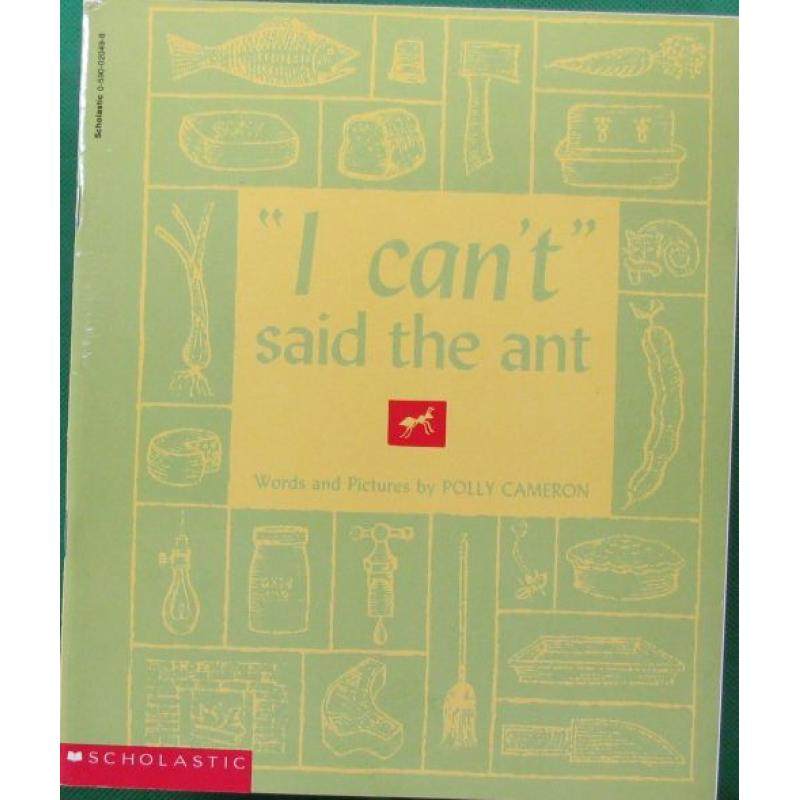 i cant said the ant by polly cameron平装scholastic"不行"说蚂蚁