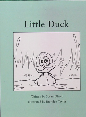 英语原版书Readable系列LittleDuck小鸭子绘本亲子共读自我认知动物故事儿童故事36岁适读黑白插画苏珊奥利弗布伦登泰勒著