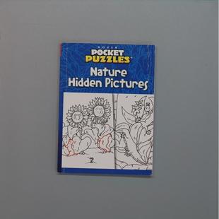 Dover Publications平装 Incorporated自然隐藏图片 Publications Hidden Pictures Nature