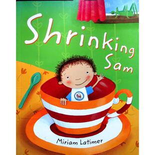 英语原版书变小的山姆绘本书亲子共读ShrinkingSam想象力培养适合36岁儿童米里亚姆拉蒂默作品色彩鲜明富有活力讲述小男孩山姆认