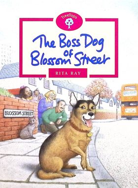 英语原版书Treetops系列繁花街的老板狗儿童绘本Story适合710岁小学生阅读的早期章节书讲述狗狗Snap在社区中的成长故事培养孩子