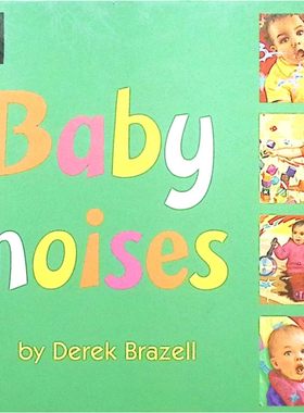 英语原版书宝宝的声音SureStart系列亲子共读Baby绘本适合02岁婴幼儿认知发展通过展示婴儿不同的声音和行为帮助宝宝认识自己促