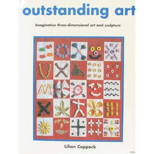 英语原版 三维艺术和雕塑Art绘本儿童创意手工莉莲科波克著适合710岁培养创造力想象力三维艺术创作雕塑技巧不同材 书富有想象力