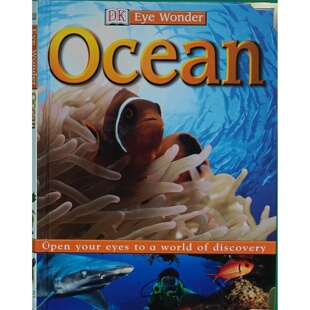 DK奇妙的目击者系列英语原版书海洋绘本青少年科普Ocean由水生动物兽医休桑顿创作带领710岁小读者探索奇妙海底世界了解海洋分区