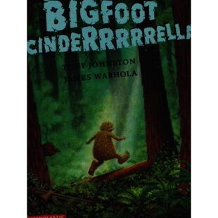 英语原版书大脚怪仙度瑞拉绘本托尼约翰斯顿詹姆斯沃霍拉作品童话改编幽默冒险故事适合36岁亲子共读学乐出版社出版培养孩子想象