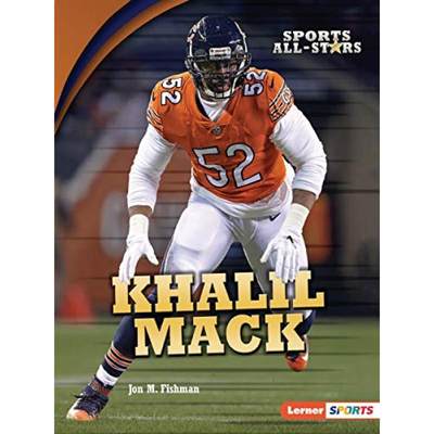 Khalil Mack by Jon M. Fishman平装Lerner Publications哈利勒 麦克