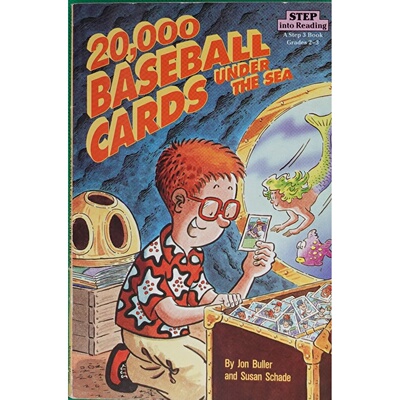 英文原版图书棒球卡海底冒险