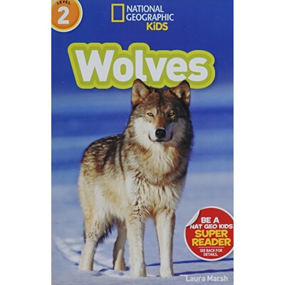 英文原版图书国家地理狼绘本