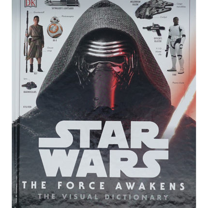 星球大战原力觉醒视觉词典英语原版书绘本StarWars系列帕布罗希达尔戈著DK出版社出版适合710岁儿童科幻电影图鉴男女适读