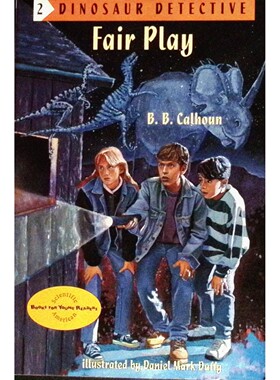 恐龙侦探系列FairPlay原版书英语章节书适合710岁小学生阅读的冒险推理故事融合恐龙科普知识和团队合作培养情节引人入胜黑白插