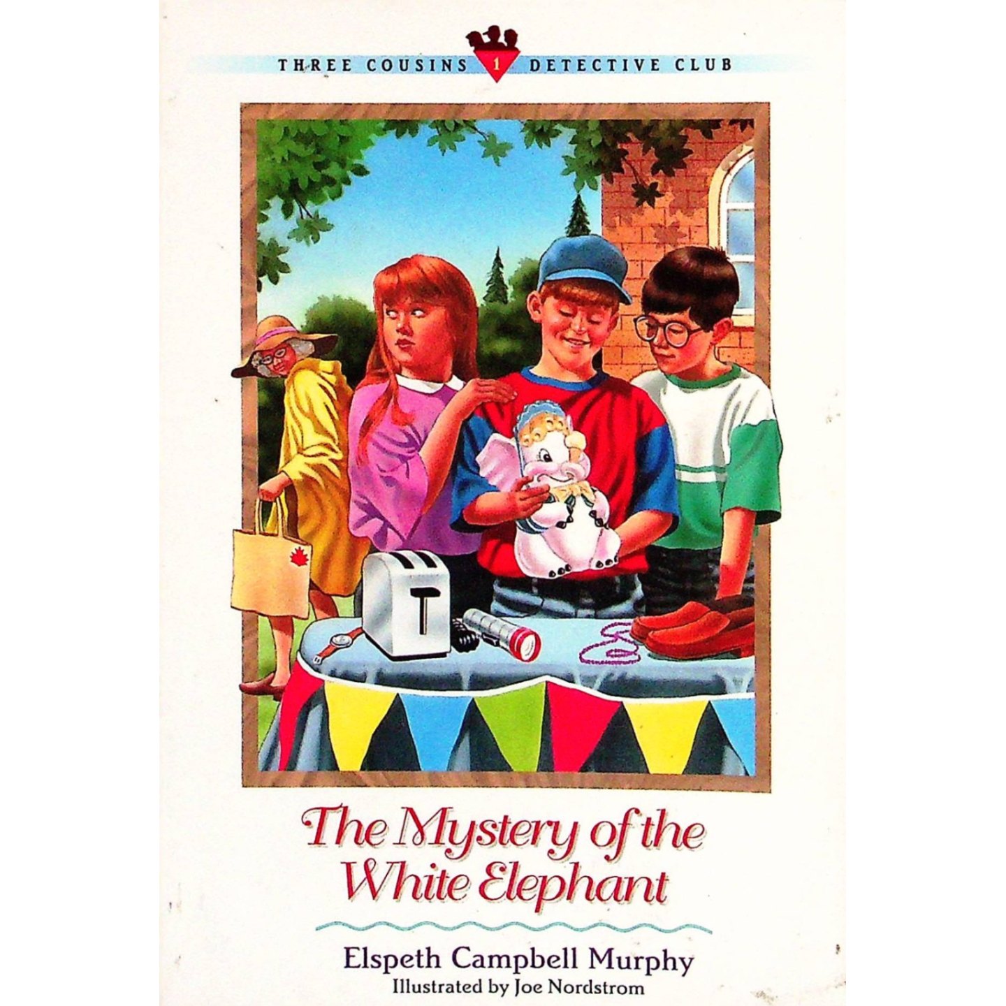 英文原版图书侦探俱乐部白象之