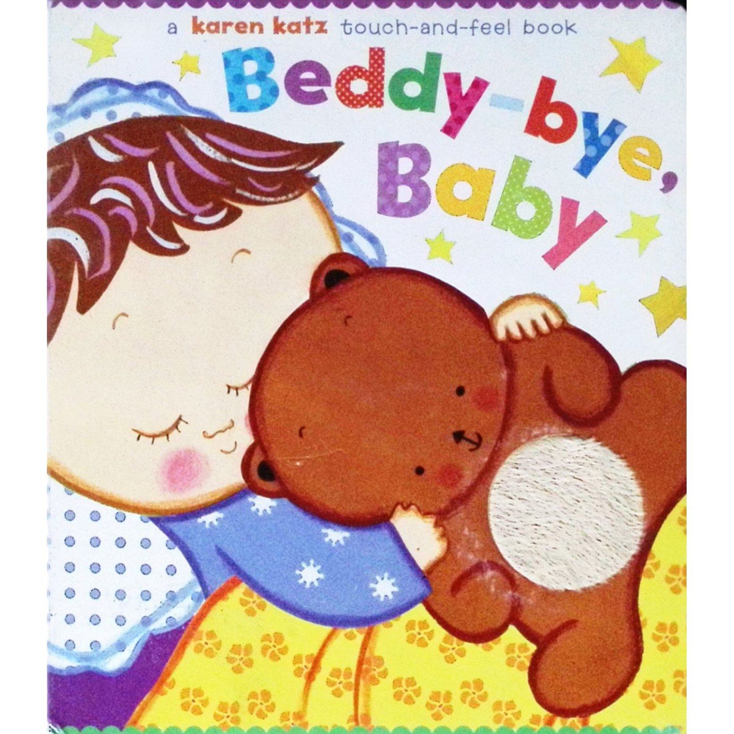 英文原版图书宝宝晚安触感书