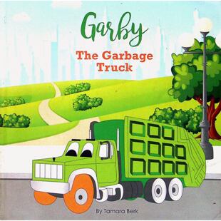 英语原版 书加比垃圾车绘本环保故事亲子共读GarbyTheGarbageTruck适合36岁儿童学习垃圾分类和回收知识培养环保意识