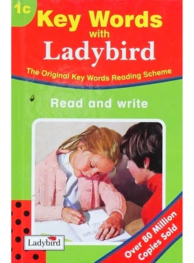 瓢虫关键词阅读计划原版书英语启蒙亲子共读绘本KeyWords帮助36岁儿童掌握英语词汇阅读理解字母认知通过重复出现新单词和生动插