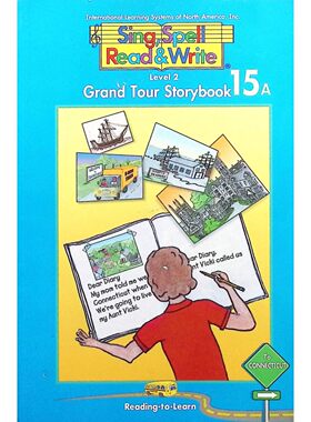 英语原版引进唱拼读写系列GrandTour故事书15儿童绘本亲子共读710岁适读通过日记形式学习康涅狄格州历史文化地理知识兼具趣味性