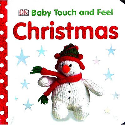 英文原版图书圣诞触感启蒙绘本