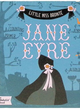 BabyLit原版简爱计数入门英语启蒙绘本02岁幼儿经典文学改编数字认知早教读物珍妮弗亚当斯著艾莉森奥利弗绘吉布斯史密斯出