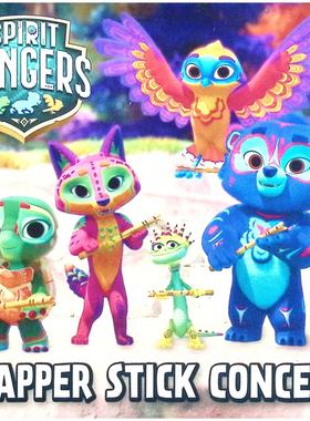 英语原版书绘本背面系列响板音乐会亲子共读PICTUREBACK约翰汤姆奈特作品讲述少年护林员团队合作故事学习美国原住民文化适合36