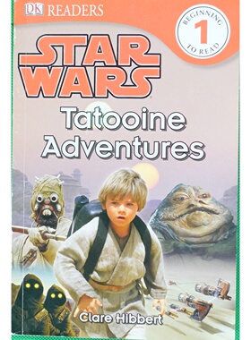 DK阅读系列塔图因历险记原版英语绘本适合710岁儿童亲子共读科幻入门读物通过高频词汇和图片词汇表帮助孩子学习阅读了解塔图因