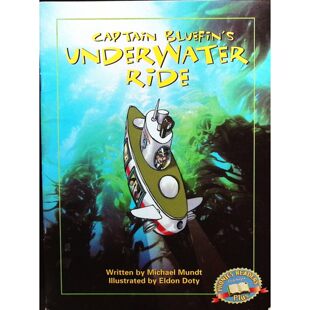 英语原版书自然拼读阅读器增强版蓝鳍船长的海底之旅Phonics亲子共读适合710岁儿童学习英语自然拼读规则包含短元音长元音等语音